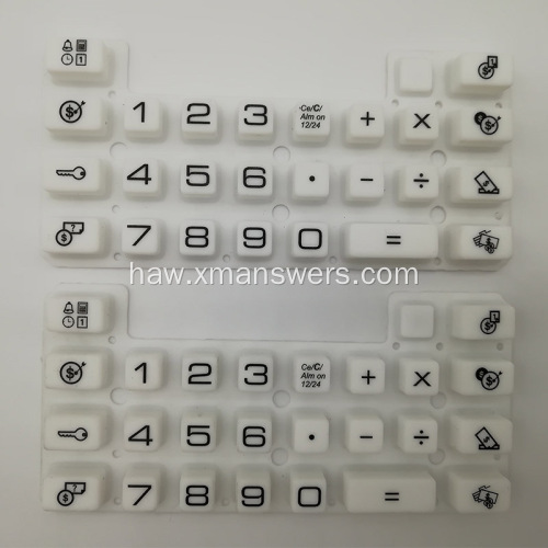 Conductive Dome Silicone Rubber Button Pad/keyboard Keypad